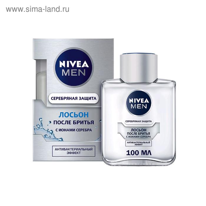 Лосьон после бритья Nivea Men «Серебряная защита», 100 мл - Фото 1