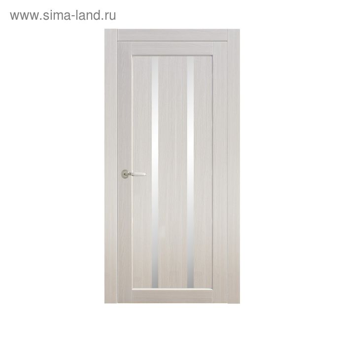 Дверное полотно остекленное Сицилия Дуб перламутр 2000х900 - Фото 1
