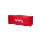Вибратор клиторальный Qvibry Memo, 4Gb USB-памяти, 7 режимов, 12 см, красный - Фото 3