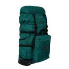 Рюкзак туристический "Медведь", 1 отдел, 1 наружный карман, объём - 150л, бирюзовый - Фото 2