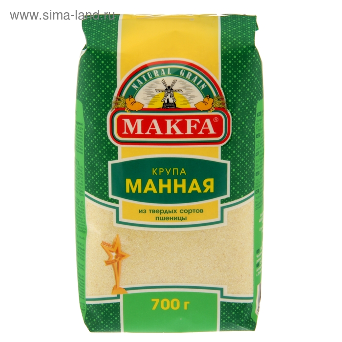 Крупа Макфа Манная, 700 г - Фото 1