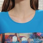 Платье, размер 48, рост 164 см, цвет голубой (арт. 4995а) - Фото 4