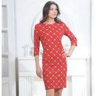 Платье, размер 46, рост 164 см, цвет красный (арт. 5003а) - Фото 1