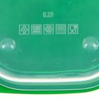 Ланч - бокс прямоугольный «Овощное ассорти», 150 мл - Фото 4