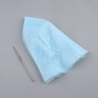 Шапочка для мелирования, с крючком, голубая - Фото 3