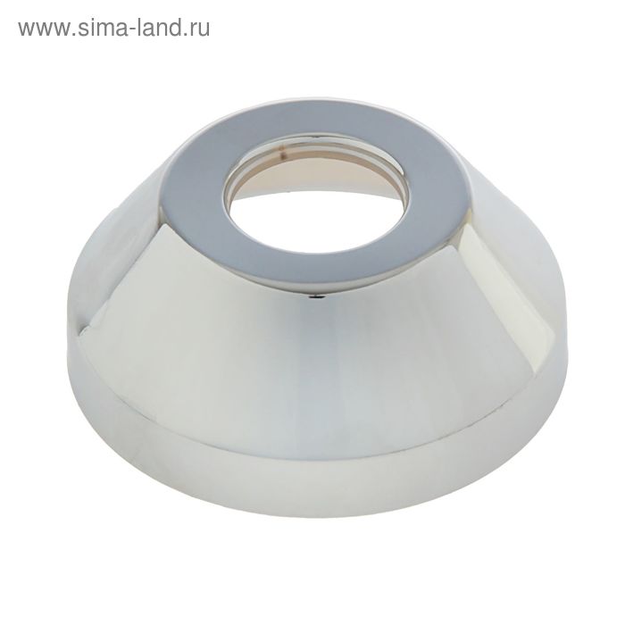 Декоративный отражатель 3/4", высокий, хром - Фото 1