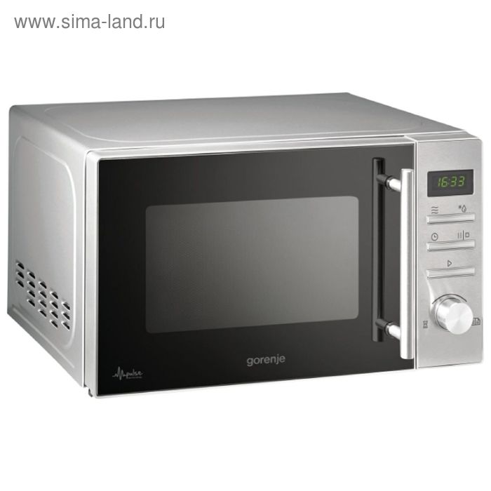 Микроволновая печь Gorenje MMO20DEII, 20 л, 800 Вт, серебристый - Фото 1