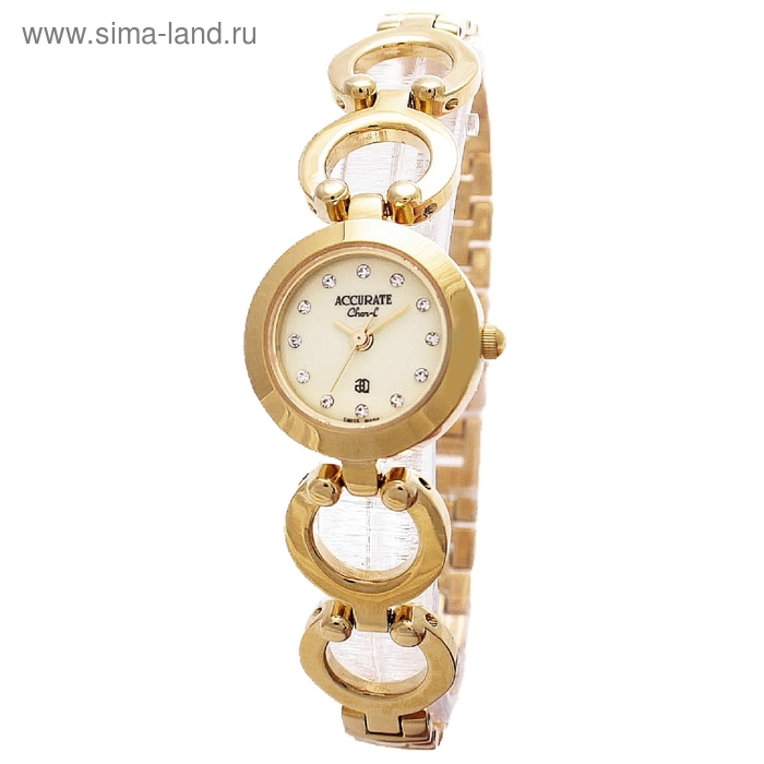 Часы наручные женские ACCURATE ALQ306S ivory - Фото 1