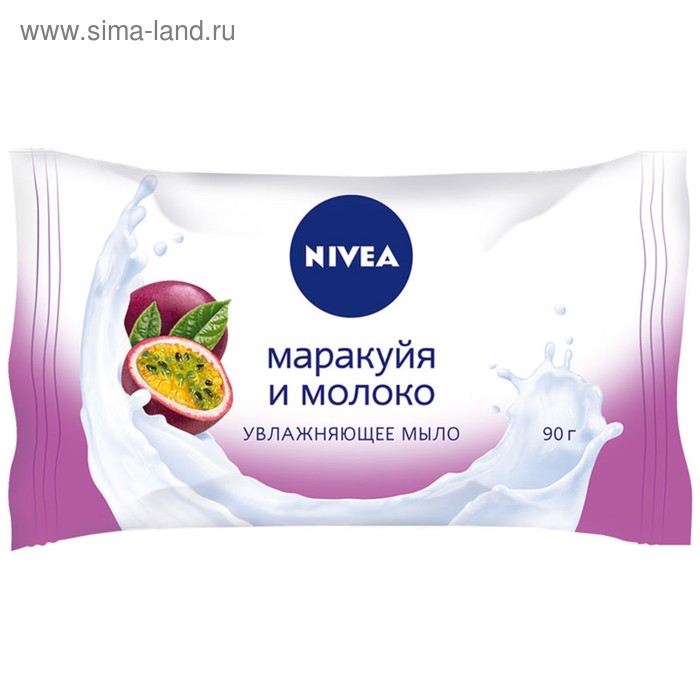 Мыло-уход Nivea "Тропические фрукты и молочные протеины", 90 г - Фото 1