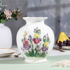 Ваза для цветов, сухоцветов «Ирис», 2.65 л, 16.5×16.5×21 см, 1 сорт, авт. Алдошина Л.В. - Фото 1