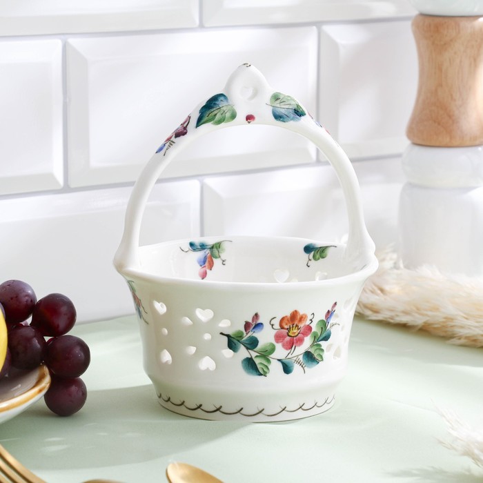 Конфетница «Крошка», 11.5×11.5×14.7 см, Семикаракорская керамика 1 сорт, Токаренко Т.Ю. - Фото 1