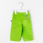 Брюки детские "Лапушка", рост 62 см (42), цвет салатовый/зелёный - Фото 2