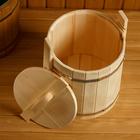 Бочка для засолки, 15 л, деревянная, «Добропаровъ» - Фото 5