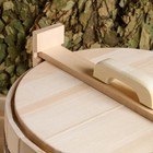 Кадка - бочка для засолки, 25 л, деревянная, с крышкой, «Добропаровъ» - Фото 5