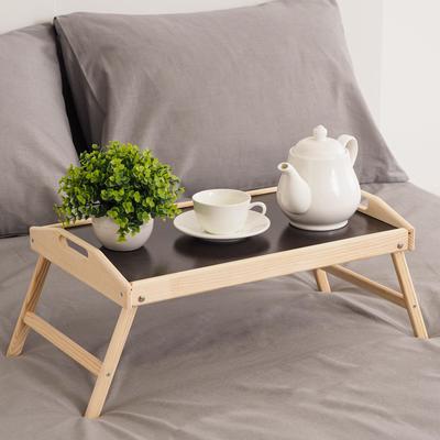 Столик - поднос для завтрака складной Дарим Красиво, 50×30 см, с ручками, дерево