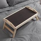 Столик - поднос для завтрака складной Дарим Красиво, 50×30 см, с ручками, дерево - Фото 10