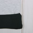 Шапка "Панда", размер 48, цвет серый/тёмно-серый - Фото 3