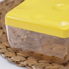 Контейнер для сыра, 16×11×7 см, цвет жёлтый - Фото 3