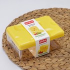 Контейнер для сыра, 16×11×7 см, цвет жёлтый - Фото 7