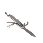 Нож швейцарский "Марсель" 8в1 рукоять с насечками - фото 11873843