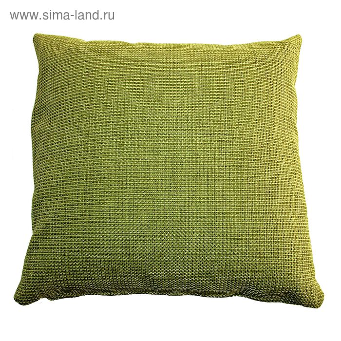 Подушка декоративная DALLAS, 40X40,  цвет зеленый - Фото 1