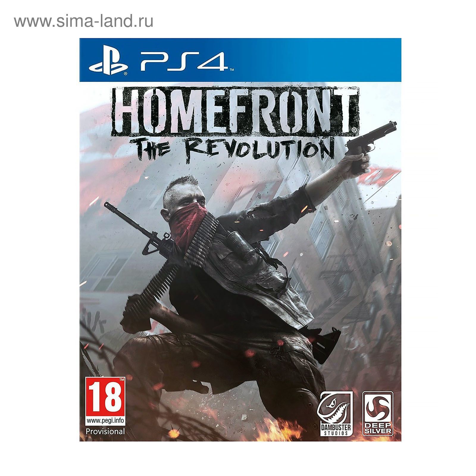 Игра для Sony PlayStation 4 Homefront: The Revolution (1567497) - Купить по  цене от 999.00 руб. | Интернет магазин SIMA-LAND.RU