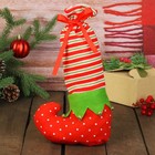 Мешок для подарков «Сапожок», с завязками, цвета МИКС - Фото 1