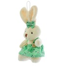 Мягкая игрушка-подвеска "Зайка", мальчик, девочка, цвета МИКС - Фото 3