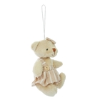 Мягкая игрушка-подвеска "Мишка", мальчик, девочка, цвета МИКС - Фото 3