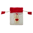 Мешок для подарков «Мишка с сердцем», с завязками, виды МИКС - Фото 3