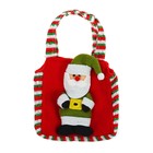 Подарочная сумка «Дед Мороз», цвета МИКС - Фото 3
