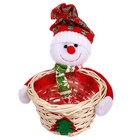 Конфетница «Снеговик в колпачке», с шарфом, 100 г - Фото 2