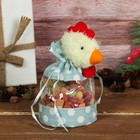 Конфетница "Цыплёнок" в горох, 200 г, цвета МИКС - Фото 2