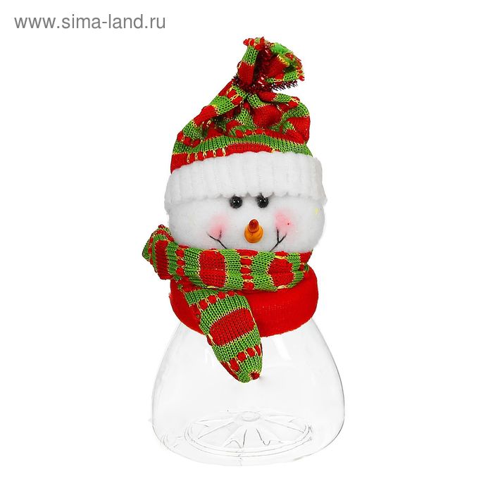 Конфетница «Снеговик», 80 г - Фото 1