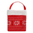 Подарочная сумка «Снежинки», с бантиком, 200 г - Фото 2