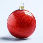 Новогодний ёлочный шар "С Новым годом" Холодное сердце с 3D аппликацией - Фото 3