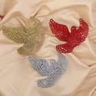 Ёлочные игрушки 3 шт. «Зимнее волшебство. Голубки резные» пластик, 12×11.5 см, МИКС - Фото 2