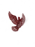 Ёлочные игрушки 3 шт. «Зимнее волшебство. Голубки резные» пластик, 12×11.5 см, МИКС - Фото 7