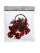 Украшение новогоднее «Зимнее волшебство. Колокольчики», 19×41 см, красное - Фото 6