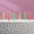 Свечи в торт "Красочные", 6 см, классические, набор 10 шт - Фото 6