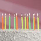 Свечи для торта "Красочные", 6 см, классические, набор 24 шт - Фото 6