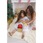 Ёлочные игрушки «Ассорти», шары новогодние, набор 3 шт., d=15 см, красный - Фото 10