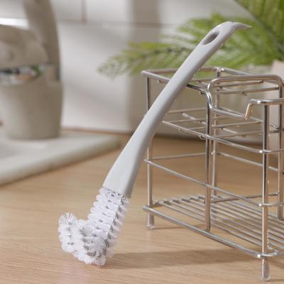 Щётка для чистки посуды Доляна, 17×3 см, цвет МИКС