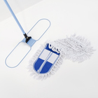 Швабра для мытья пола плоская Доляна, насадка 60×16 см, телескопическая ручка 72-120 см - Фото 2