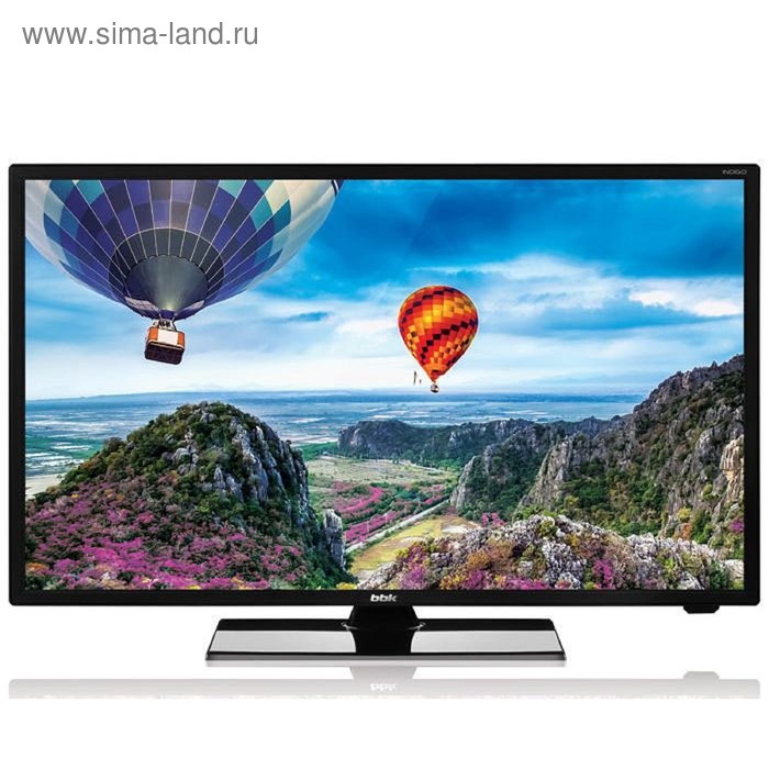 Телевизор BBK 40LEM-1005/FT2C, 40'', 1920X1080,  DVB-T2/C, 3xHDMI, 1xUSB, черный - Фото 1