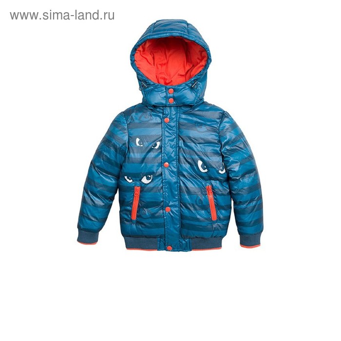 Куртка для мальчика, рост 116 см, цвет морская волна - Фото 1