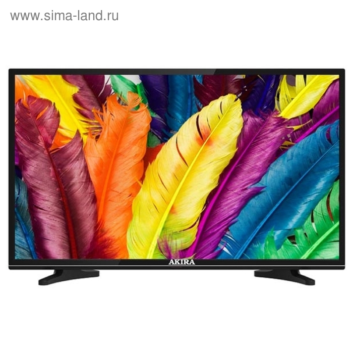 Телевизор Akira 32LED38P, 32'', 1366x768, 720p, DVB-T2, HDMI, USB, черный - Фото 1