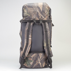 Рюкзак туристический, 60 л, отдел на шнурке, 3 наружных кармана, цвет хаки - Фото 3