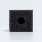 Губка прямоугольная для фильтра турбо № 1, 4×4.5×11 см, серая - Фото 4