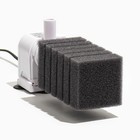 Губка прямоугольная для фильтра турбо № 3, 6×6×12 см, серая - Фото 5